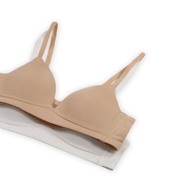 Girls' Pull Over T-Shirt Bras, 2 Pack - Picture 4 of 7